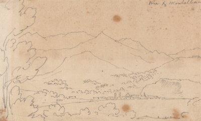 Dejligt af Montalban af John Robert Cozens