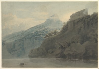 Ved Salernobugten nær Vietri af John Robert Cozens