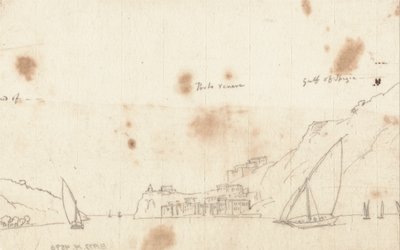 Portovenere af John Robert Cozens