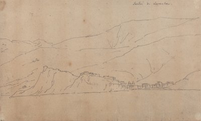 Sestri di Levante af John Robert Cozens