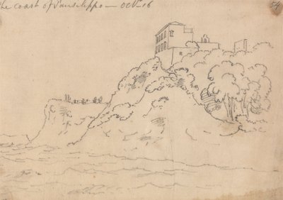 Kysten af Posillipo, 16. oktober af John Robert Cozens