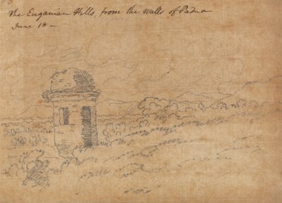 De euganeiske bakker af John Robert Cozens