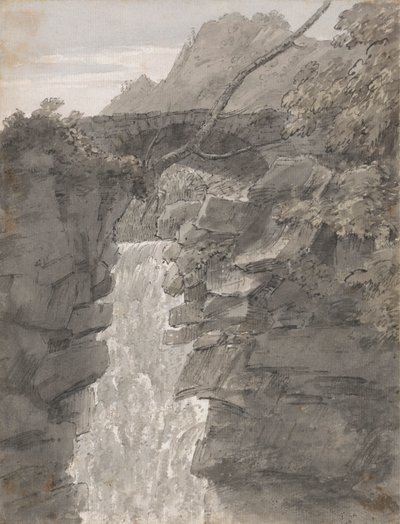 Reichenbachs fald af John Robert Cozens