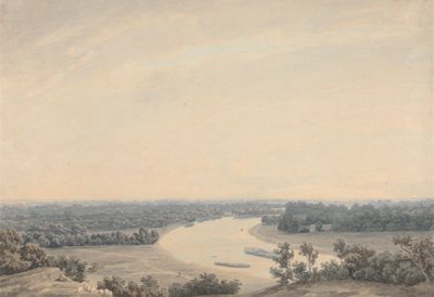 Themsen fra Richmond Hill søger mod sydvest af John Robert Cozens