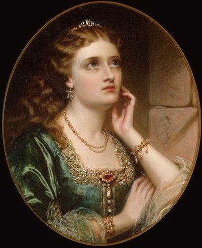 Florine (olie på lærred) af John Robert Dicksee