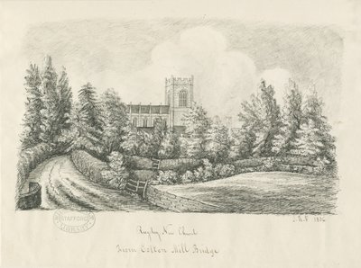Rugeley Churchdani af John Robert Fernyhough