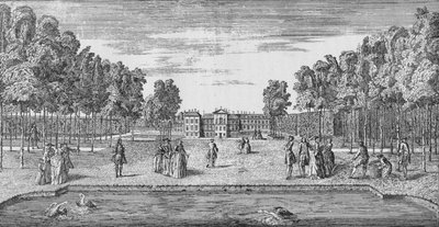 Kensington Palace i Georgian Times, c1750 1911 af John Rocque