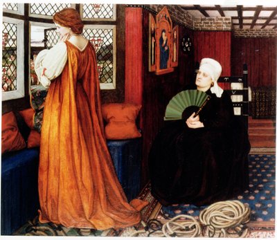 Juliet og hendes sygeplejerske af John Roddam Spencer Stanhope