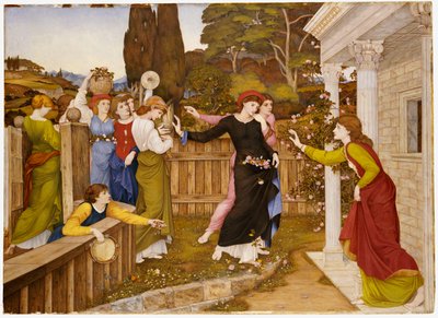 T. Sulamite, Ki.172 af John Roddam Spencer Stanhope