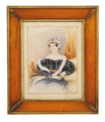 Portræt af Lady Priscilla Wellesley-Pole, grevinde af Westmorland, 1835 af John Rogers Herbert