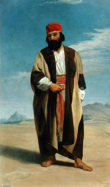 Studie af en araber af John Rogers Herbert