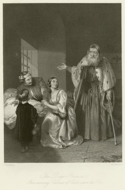 De to Foscari af John Rogers Herbert