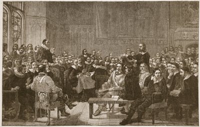 The Westminster Assembly of Divines, illustration fra 