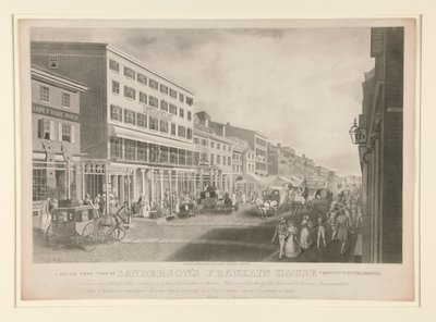 En sydvestlig udsigt over Sanderson af John Rubens Smith