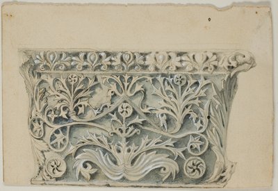 Byzantinsk søjlehovedstad af John Ruskin