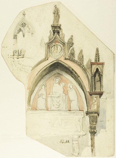 Design til en bue af John Ruskin