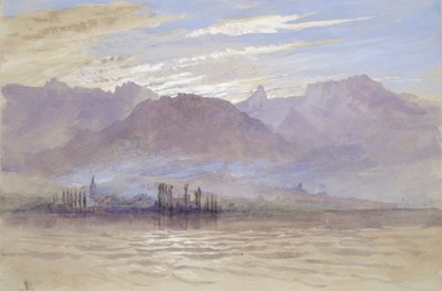 Morgen om foråret, med nordøstlig vind, ved Vevey, maj - juni 1849 eller 1. maj 1869 af John Ruskin