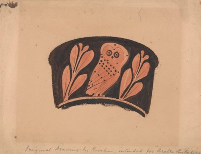 Ugle, Efter en Attic Kantharos af John Ruskin