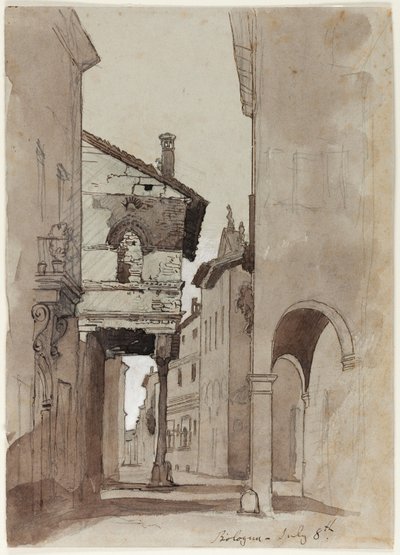 Gade i Bologna af John Ruskin