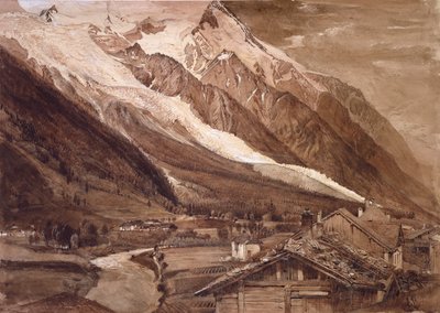 Glacier des Bossons, Chamonix, juni 1849 af John Ruskin