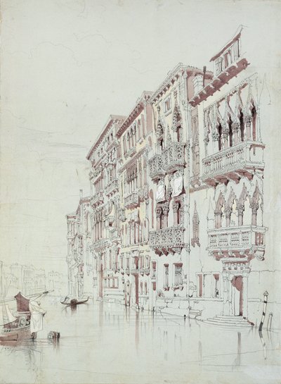 Palazzo Contarini-Fasan, Venedig, 6. - 16. maj 1841 af John Ruskin
