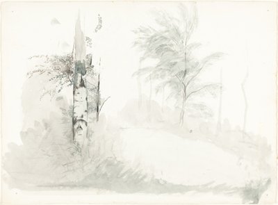 Træstudie af John Ruskin