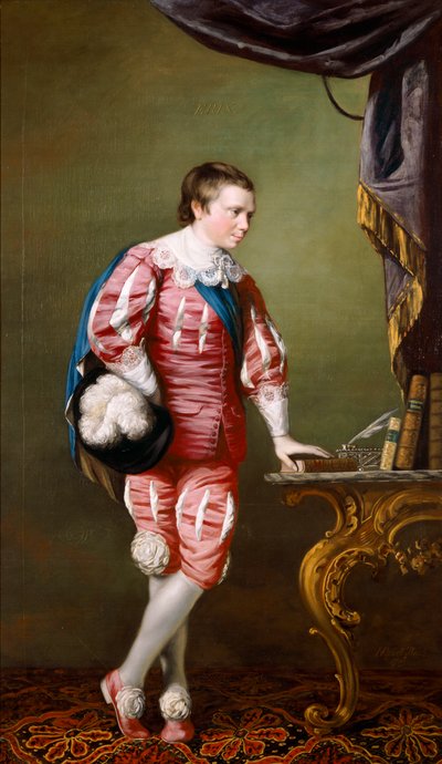 Portræt af Philip Stanhope (olie på lærred) af John Russell