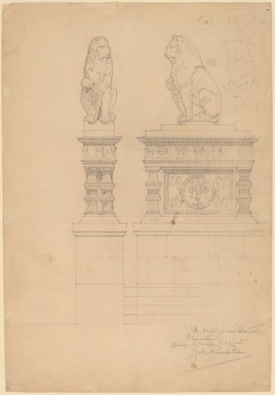 Il Marzocco, Donatello af John Russell Pope