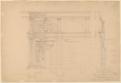 Siena-katedralen, indgang til biblioteket af John Russell Pope