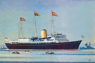 Britannia, dronning Elizabeth II