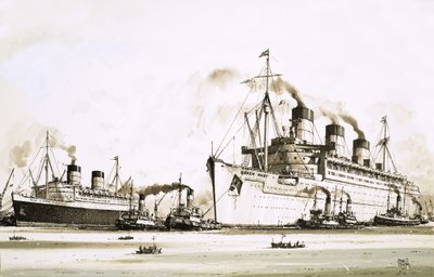 Dronning Elizabeth og dronning Mary af John S. Smith