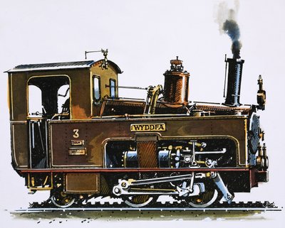 En verden af fart og kraft: Lokomotivet fra Snowdon Mountain Railway af John S. Smith