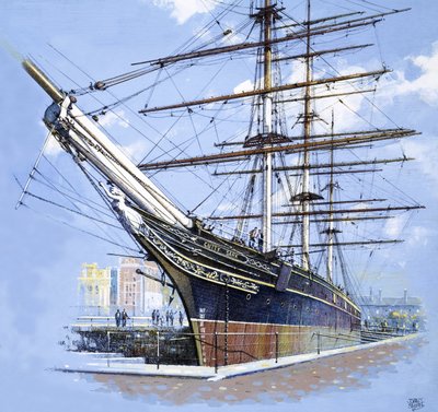Te-klipperen Cutty Sark af John S. Smith