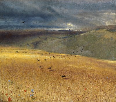 Wheatfield af John Samuel Raven