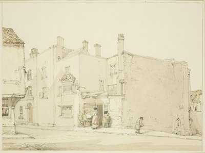 Foran Newgate, Narrow Wine Street af John Sanders
