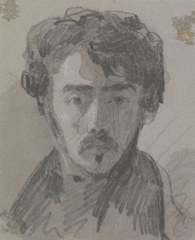 Selvportræt (?) af John Scarlett Davis