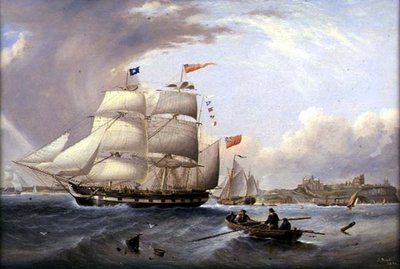 Det gyldne forår ud for Tynemouth af John Scott