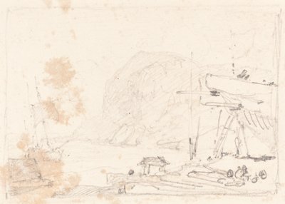 En tørdok af John Sell Cotman