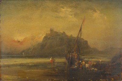 Strandscene af John Sell Cotman