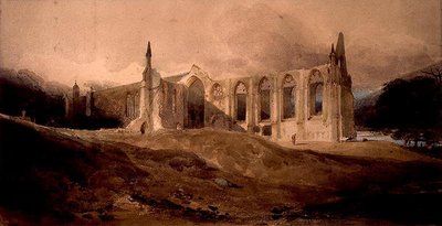 Bolton Abbey (akvarel på papir) af John Sell Cotman