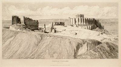 Château Gaillard (set fra nordøst) af John Sell Cotman