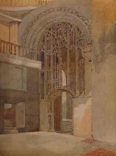 I Norwich Cathedral, 1923 af John Sell Cotman