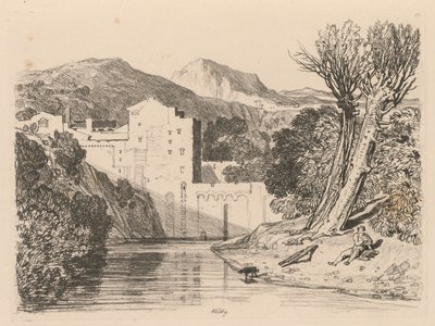 Liber Studiorum: Plade 22, Whitby, 1838 af John Sell Cotman