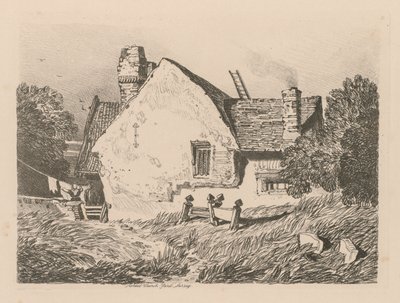 Liber Studiorum: Plade 39, View at Ashdted, Surrey, 1838. af John Sell Cotman