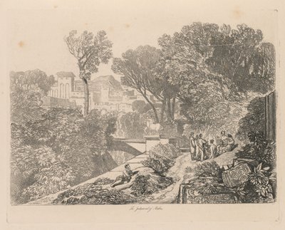 Liber Studiorum: Plade 6, The Judgment of Midas af John Sell Cotman