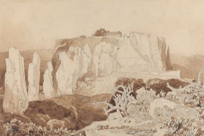 Mortain, Normandiet af John Sell Cotman