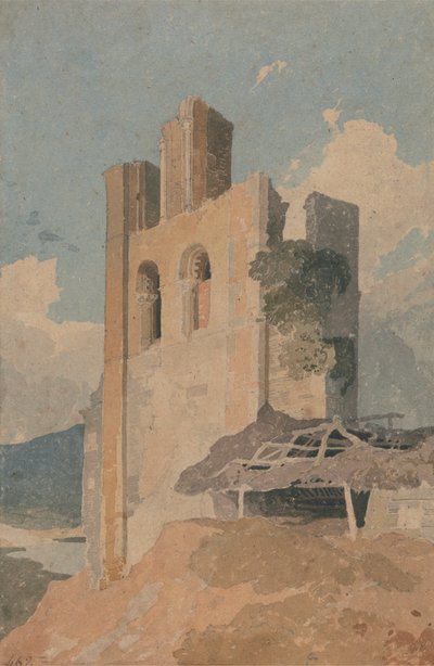 Sherif Hutton Castle, Yorkshire af John Sell Cotman