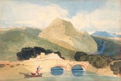 Tan-y-Bwlch (akvarel på papir) af John Sell Cotman