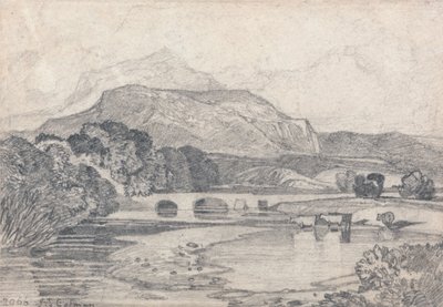 Tan-y-Bwlch, det nordlige Wales af John Sell Cotman