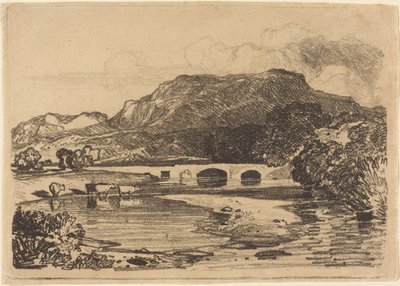 Tan y Bwlch, North Wales af John Sell Cotman